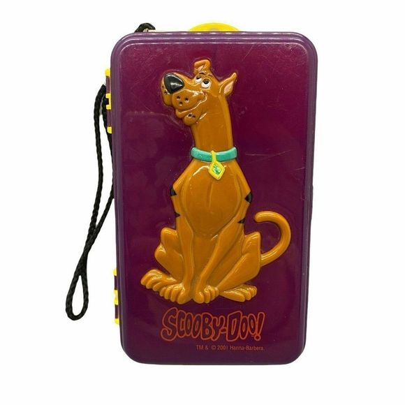 Hanna barbera Other - Vintage Scooby Doo Fishing Tackle Box Trinket Box Purple Shakespeare 2001 Small